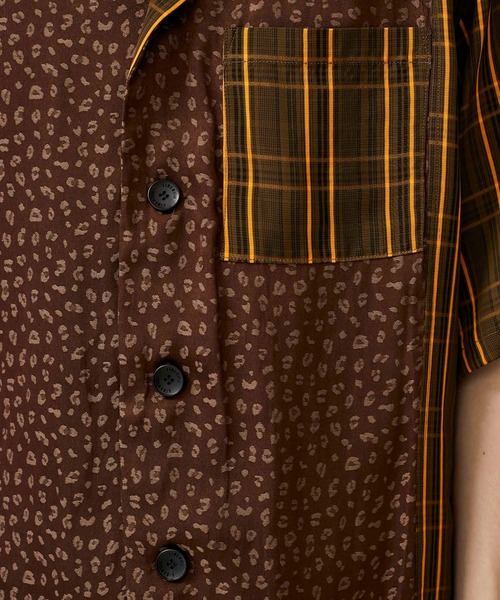 liberum（リベルム）の「【LIBERUM】ハイブリッドOPシャツ / 2020SS SH07（シャツ/ブラウス・メンズ・ネイビー/ブラウン・2/1）」の8枚目の写真