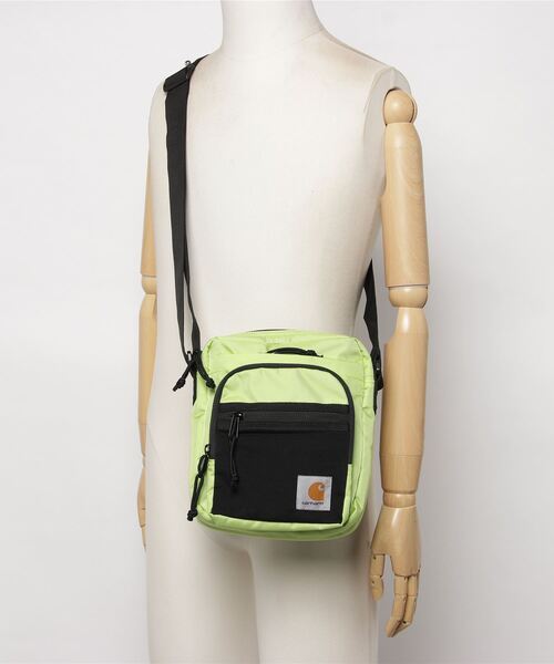 atmos pink（アトモスピンク）の「CARHARTT DELTA STRAP BAG (STYLE : 3 MINIMUM) (LIME)（ショルダーバッグ・メンズ・ライム・FREE）」の5枚目の写真