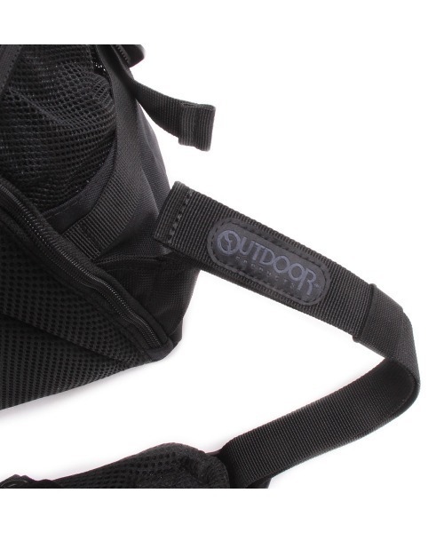 OUTDOOR PRODUCTS(アウトドアプロダクツ)の「アウトドア【OUTDOOR】2層型リュック(バックパック/リュック・メンズ・ブラック/パープル/レッド/レオパード・フリー)」の10枚目の写真