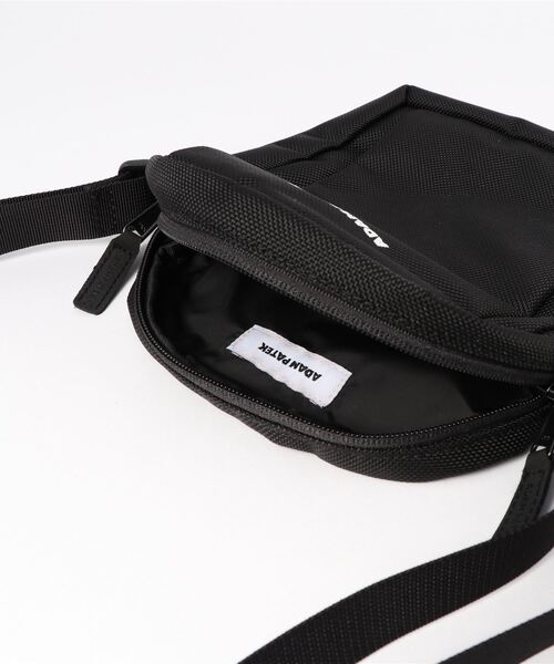 ADAM PATEK(アダムパテック)の「ADAM PATEK / 【ARBOR】MINI SHOULDER BAG ( AMPK-B048 )(ショルダーバッグ・メンズ・ブラック/グレー・ONESIZE)」の9枚目の写真