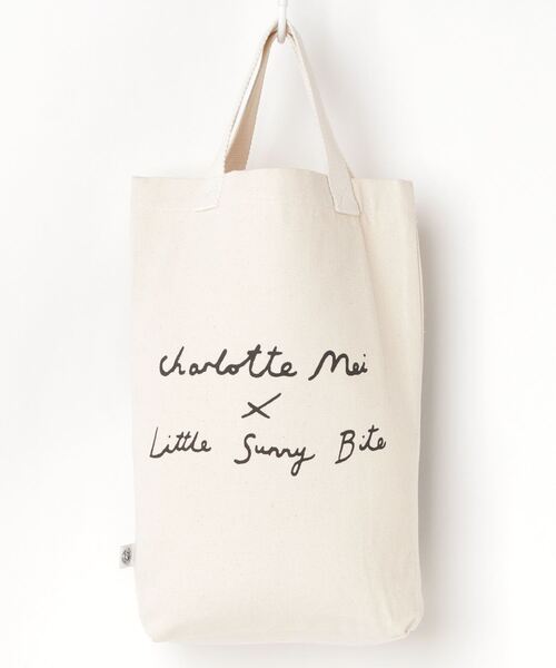 Little sunny bite(リトルサニーバイト)の「『Little sunny bite』Charlotte mei x little sunny bite little girl tote bag(トートバッグ・レディース・ナチュラル・FREE)」の8枚目の写真