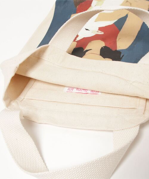 Little sunny bite(リトルサニーバイト)の「『Little sunny bite』Charlotte mei x little sunny bite little girl tote bag(トートバッグ・レディース・ナチュラル・FREE)」の10枚目の写真