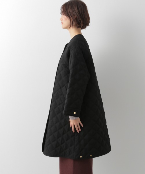 LEPSIM（レプシィム）の「【洗える】キルティングＡラインコート　918170（その他アウター・レディース・ブラック/カーキ/ブルー/グレイッシュベージュ・FREE）」の10枚目の写真