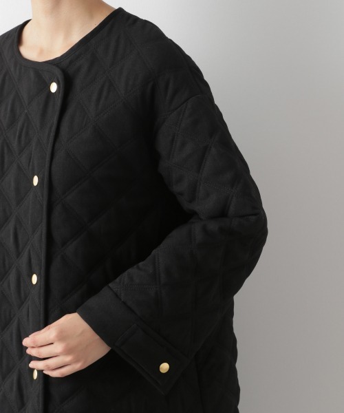 LEPSIM（レプシィム）の「【洗える】キルティングＡラインコート　918170（その他アウター・レディース・ブラック/カーキ/ブルー/グレイッシュベージュ・FREE）」の13枚目の写真