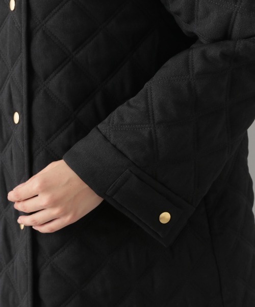 LEPSIM（レプシィム）の「【洗える】キルティングＡラインコート　918170（その他アウター・レディース・ブラック/カーキ/ブルー/グレイッシュベージュ・FREE）」の14枚目の写真