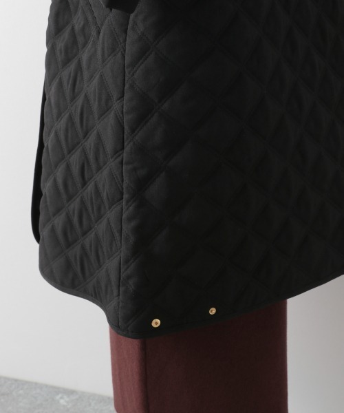 LEPSIM（レプシィム）の「【洗える】キルティングＡラインコート　918170（その他アウター・レディース・ブラック/カーキ/ブルー/グレイッシュベージュ・FREE）」の16枚目の写真