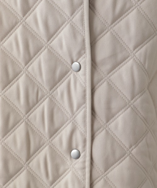 LEPSIM（レプシィム）の「【洗える】キルティングＡラインコート　918170（その他アウター・レディース・ブラック/カーキ/ブルー/グレイッシュベージュ・FREE）」の21枚目の写真