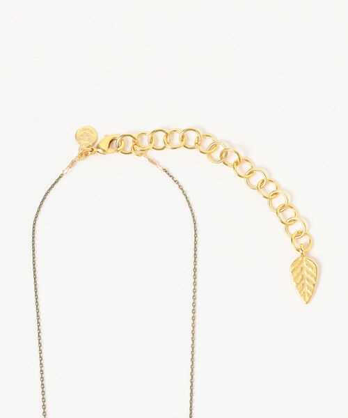 Ray BEAMS（レイビームス）の「David Aubrey / ホワイト マーブル ネックレス（ネックレス・レディース・ホワイト・ONE SIZE）」の3枚目の写真