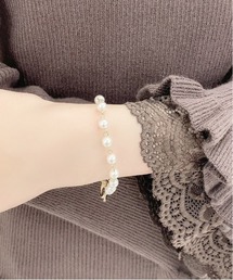 【apres jour×ARIAZ】パールチェーンブレスレット