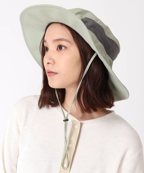 Columbia(コロンビア)の「Columbia/ボラボラ ブーニー/コロンビア/吸湿速乾/UVカット(ハット・メンズ・チャコールグレー/ネイビー/ベージュ/ライトグリーン/グリーン系その他/グレー/モスグリーン/グリーン/ブラック・ONE SIZE)」の6枚目の写真