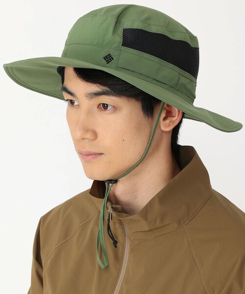 Columbia(コロンビア)の「Columbia/ボラボラ ブーニー/コロンビア/吸湿速乾/UVカット(ハット・メンズ・チャコールグレー/ネイビー/ベージュ/ライトグリーン/グリーン系その他/グレー/モスグリーン/グリーン/ブラック・ONE SIZE)」の7枚目の写真