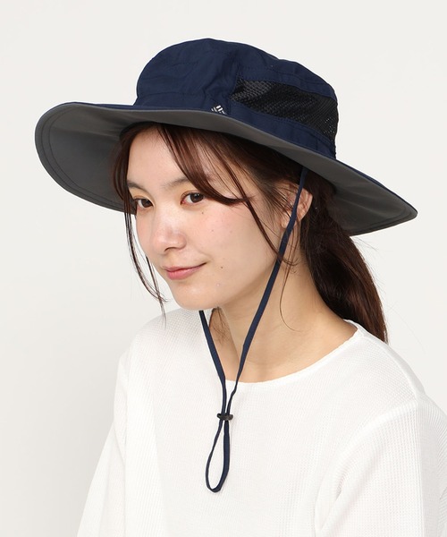 Columbia(コロンビア)の「Columbia/ボラボラ ブーニー/コロンビア/吸湿速乾/UVカット(ハット・メンズ・チャコールグレー/ネイビー/ベージュ/ライトグリーン/グリーン系その他/グレー/モスグリーン/グリーン/ブラック・ONE SIZE)」の9枚目の写真