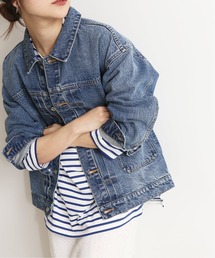 SLOBE IENA（スローブイエナ）の「LE DENIM×MARITAS Gジャン【洗濯機使用可能】◆（デニムジャケット）」