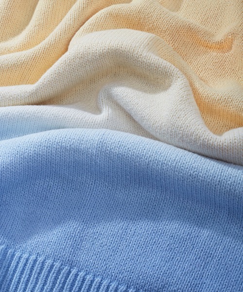 Saturdays NYC（サタデーズ ニューヨークシティ ）の「Peterson Chunky Yarn Cardigan（ニット/セーター・メンズ・グレー/ミント・X-SMALL/S/M/L/XL）」の9枚目の写真