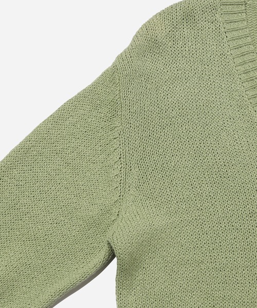 Saturdays NYC（サタデーズ ニューヨークシティ ）の「Peterson Chunky Yarn Cardigan（ニット/セーター・メンズ・グレー/ミント・X-SMALL/S/M/L/XL）」の13枚目の写真