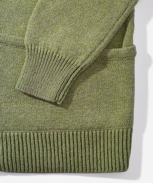Saturdays NYC（サタデーズ ニューヨークシティ ）の「Peterson Chunky Yarn Cardigan（ニット/セーター・メンズ・グレー/ミント・X-SMALL/S/M/L/XL）」の12枚目の写真