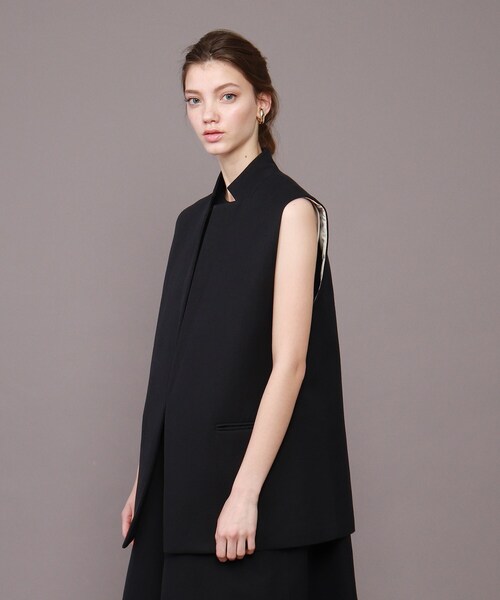 DRESSTERIOR（ドレステリア）の「◆【eclat8月号/BAILA（ベスト・レディース・ベージュ/ネイビー・38/36）」の7枚目の写真