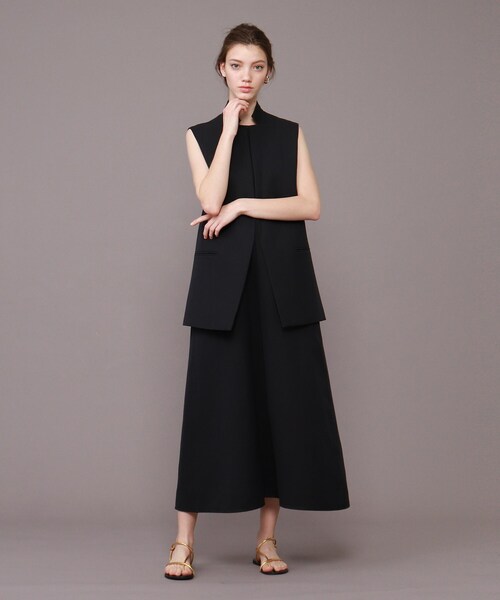 DRESSTERIOR（ドレステリア）の「◆【eclat8月号/BAILA（ベスト・レディース・ベージュ/ネイビー・38/36）」の5枚目の写真