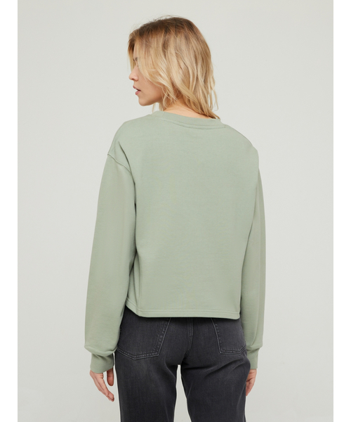 GAP（ギャップ）の「カーボナイズドフリース スウェット（スウェット・レディース・ラベンダー/ブラック/グレー/グリーン・M/XXS/S/L/XS）」の5枚目の写真