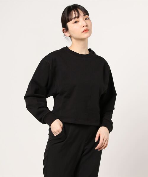 GAP（ギャップ）の「カーボナイズドフリース スウェット（スウェット・レディース・ラベンダー/ブラック/グレー/グリーン・M/XXS/S/L/XS）」の10枚目の写真