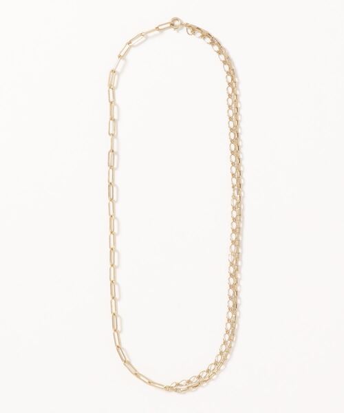Ameri（アメリ）の「MANY WAY COIL CHAIN（ネックレス・レディース・シルバー/ゴールド・FREE）」の4枚目の写真