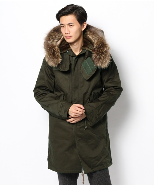Lui's（ルイス）の「Lui's M-51 モッズコート（モッズコート・メンズ・ブラック/カーキ・LARGE/MEDIUM/SMALL）」の13枚目の写真