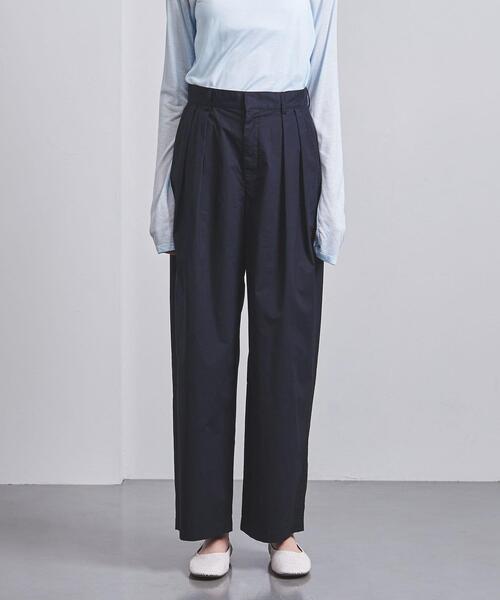 UNITED ARROWS（ユナイテッドアローズ）の「UGMSC ２タックパンツ◆（その他パンツ・レディース・ベージュ/ネイビー・38/36/40）」の7枚目の写真