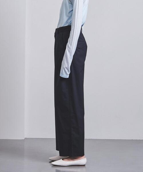 UNITED ARROWS（ユナイテッドアローズ）の「UGMSC ２タックパンツ◆（その他パンツ・レディース・ベージュ/ネイビー・38/36/40）」の4枚目の写真