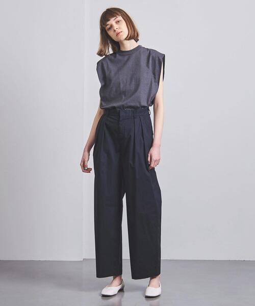 UNITED ARROWS（ユナイテッドアローズ）の「UGMSC ２タックパンツ◆（その他パンツ・レディース・ベージュ/ネイビー・38/36/40）」の11枚目の写真