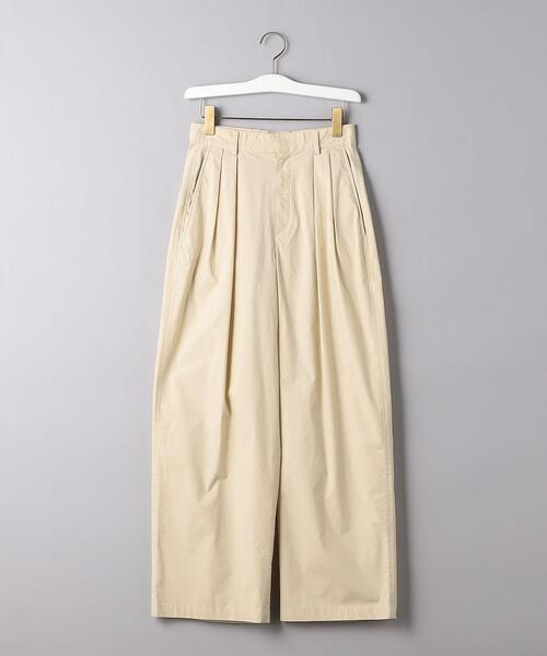 UNITED ARROWS（ユナイテッドアローズ）の「UGMSC ２タックパンツ◆（その他パンツ・レディース・ベージュ/ネイビー・38/36/40）」の9枚目の写真