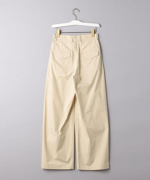 UNITED ARROWS（ユナイテッドアローズ）の「UGMSC ２タックパンツ◆（その他パンツ・レディース・ベージュ/ネイビー・38/36/40）」の6枚目の写真