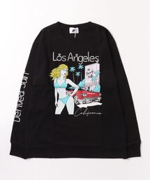 『RDS』プリント長袖Tシャツ