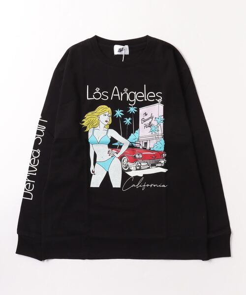 INNOCENT(イノセント)の「『RDS』プリント長袖Tシャツ(Tシャツ/カットソー・レディース・ブラック/ホワイト/グレー/オレンジ・LARGE/MEDIUM)」の1枚目の写真