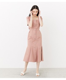 rienda（リエンダ）の「バックカシュクールマーメイドワンピース（ワンピース）」