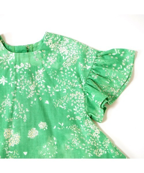 NAOMI ITO（ナオミイトウ）の「NAOMI ITO フリルサーキュラーワンピース（その他ベビーウェア・キッズ・グリーン/イエロー・80ｃｍ/90cm）」の13枚目の写真