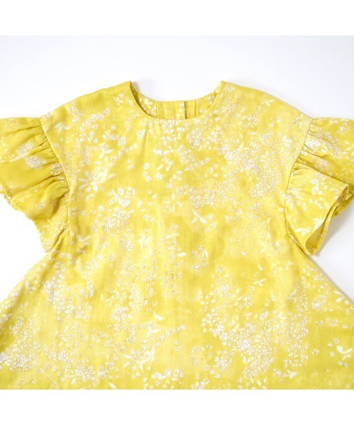 NAOMI ITO（ナオミイトウ）の「NAOMI ITO フリルサーキュラーワンピース（その他ベビーウェア・キッズ・グリーン/イエロー・80ｃｍ/90cm）」の6枚目の写真