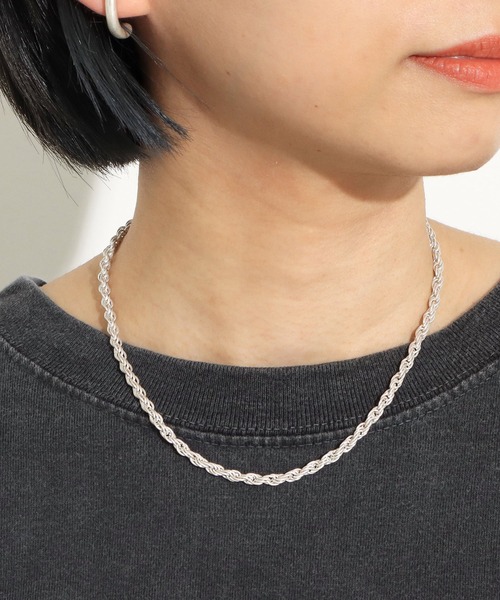 Factor=（ファクターイコール）の「ショートチェーンネックレス（ネックレス・レディース・アンティークシルバー/アンティークゴールド・FREE）」の7枚目の写真