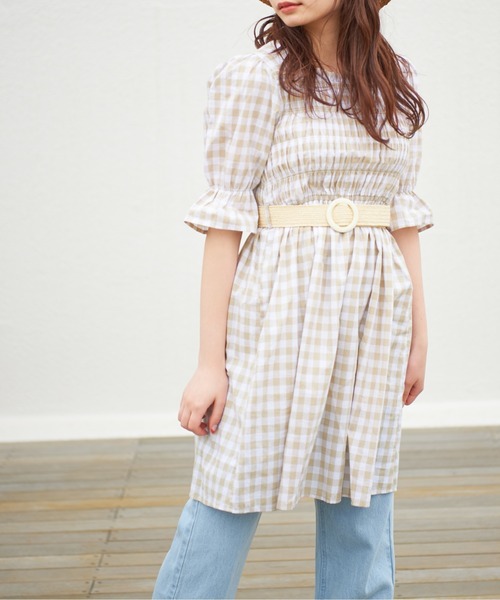 Web限定 ベルト付シャーリングミニワンピース ワンピース Olive Des Olive オリーブデオリーブ のファッション通販 Zozotown