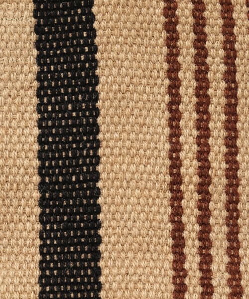 MAISON BENGAL(マイソンベンガル)の「【Maison Bengal/マイソンベンガル】ストライプバッグ◆(トートバッグ・レディース・ホワイト/ブラウン・FREE)」の10枚目の写真