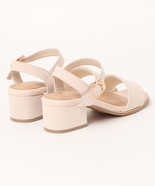 Honeys(ハニーズ)の「スクエアトゥサンダル(サンダル・レディース・ブラック/ベージュ/ブルー・S/L/M)」の15枚目の写真