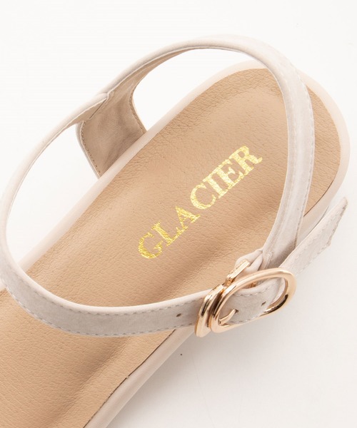 Honeys(ハニーズ)の「スクエアトゥサンダル(サンダル・レディース・ブラック/ベージュ/ブルー・S/L/M)」の12枚目の写真