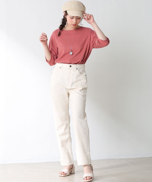 Honeys(ハニーズ)の「スクエアトゥサンダル(サンダル・レディース・ブラック/ベージュ/ブルー・S/L/M)」の5枚目の写真