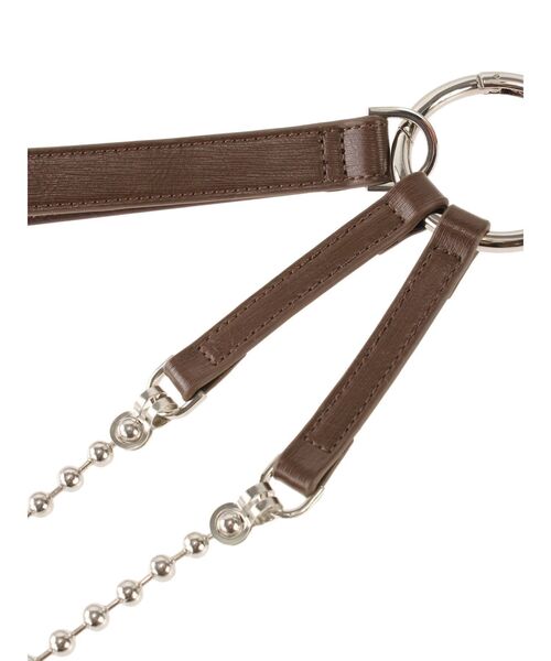 EMODA（エモダ）の「マルチミニショルダーバッグ（ショルダーバッグ・レディース・ホワイト/ブラック/ブラウン・FREE）」の18枚目の写真