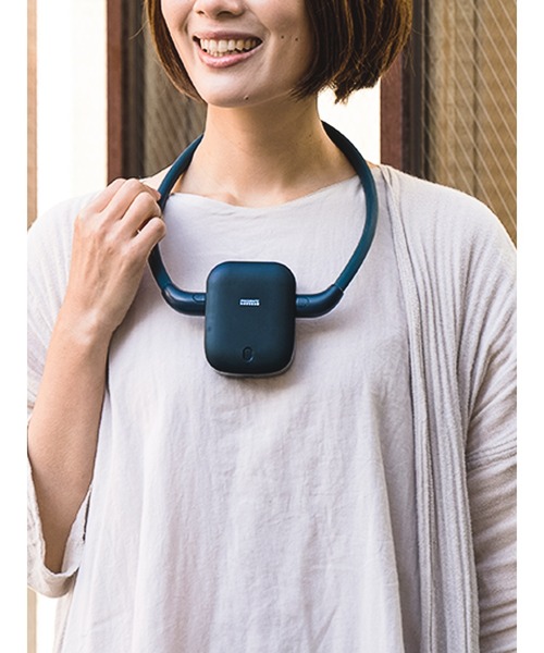 on the day（オンザデイ）の「PRISMATE(プリズメイト) フレキシブル ハンズフリーファン（生活家電・メンズ・ネイビー/ホワイト・FREE）」の11枚目の写真