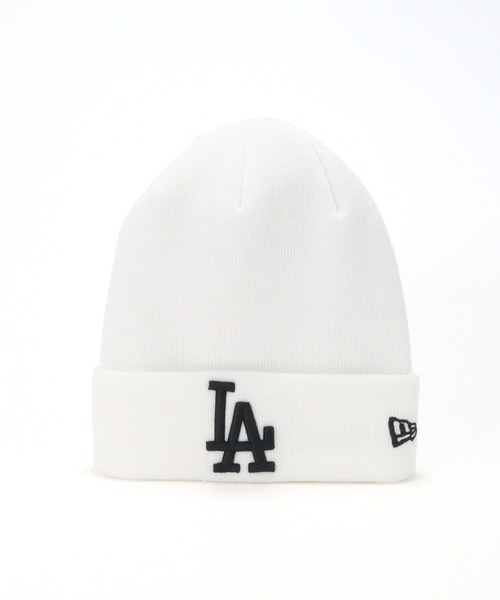 NEW ERA（ニューエラ）の「ニューエラ ニット帽 MLB カフ（ニットキャップ/ビーニー・メンズ・ブルー/ブラック系その他/ホワイト/ブラック/ネイビー/ホワイト系その他・FREE）」の2枚目の写真