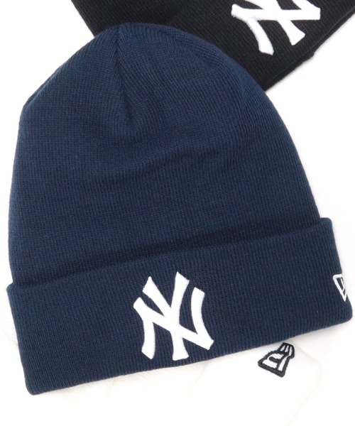 NEW ERA（ニューエラ）の「ニューエラ ニット帽 MLB カフ（ニットキャップ/ビーニー・メンズ・ブルー/ブラック系その他/ホワイト/ブラック/ネイビー/ホワイト系その他・FREE）」の5枚目の写真