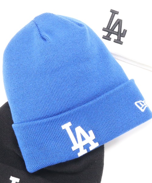 NEW ERA（ニューエラ）の「ニューエラ ニット帽 MLB カフ（ニットキャップ/ビーニー・メンズ・ブルー/ブラック系その他/ホワイト/ブラック/ネイビー/ホワイト系その他・FREE）」の6枚目の写真