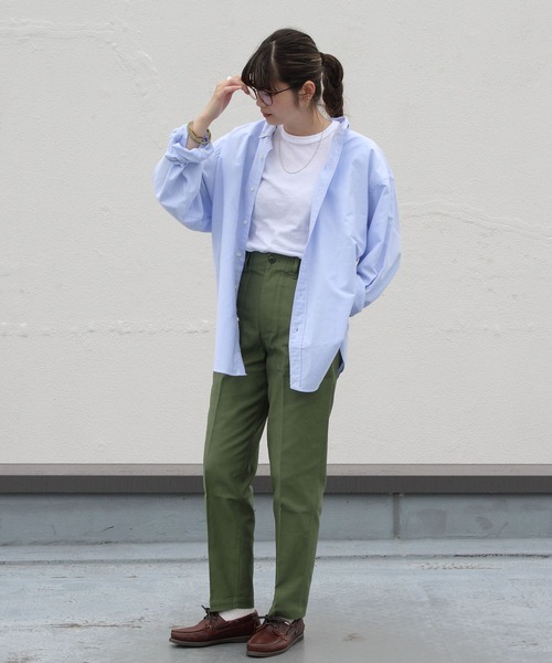 Shinzone - Shinzone / シンゾーン | OX DADDY SHIRT オックスダディーシャツ | F | ライトブルー | レディース THE SHINZONE（ザ シンゾーン）の「THE SHINZONE / シンゾーン