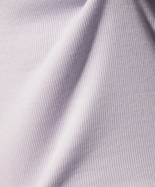 BAYFLOW（ベイフロー）の「ワンショルダータンク（タンクトップ・レディース・ホワイト/ベージュ/ラベンダー/チャコール・FREE）」の12枚目の写真