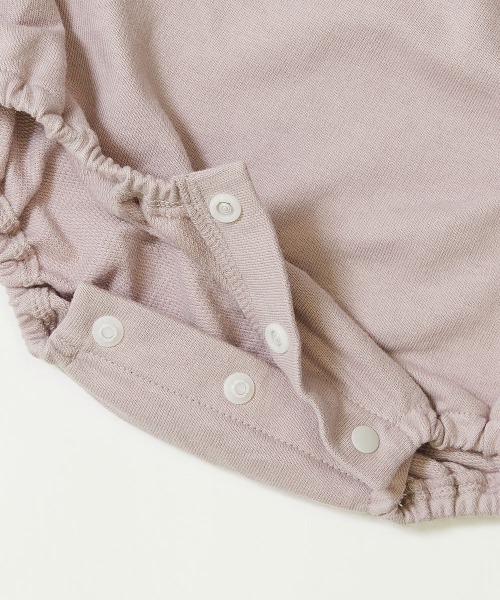 devirock（デビロック）の「ロゴスウェットロンパース（ロンパース・キッズ・パープル系その他/ブルーグレー/ブラウン系その他/オートミール/ブルー系その他/グレー系その他・80ｃｍ/70cm）」の8枚目の写真